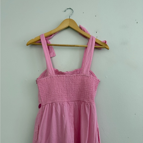 Beach Riot Pink and Magenta Tiered Maxi Dress NWOT 100% Cotton - Picture 7 of 7